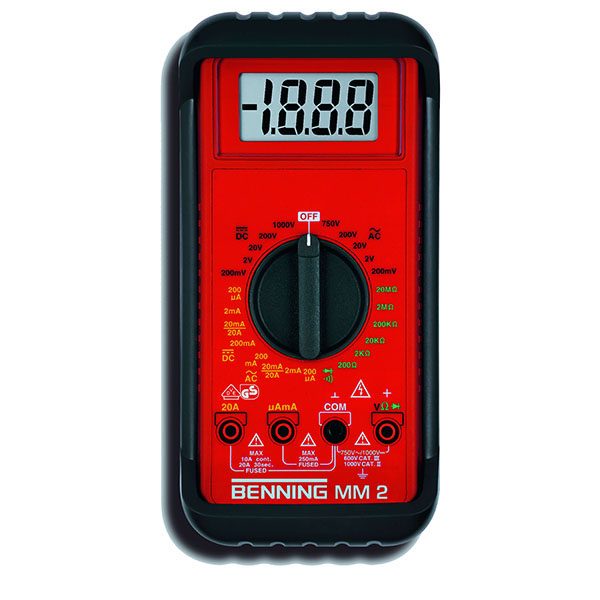 Benning Mm Digitale Multimeter Kopen Achteraf Betalen Bij Meetmiddelen