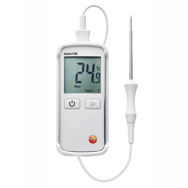 Bejaarden Heerlijk pion Testo 108 - Digitale voedsel thermometer kopen? Bij Meetmiddelen.eu, de  specialist!