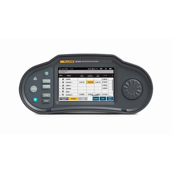Fluke 1674FC SCH Installatietester