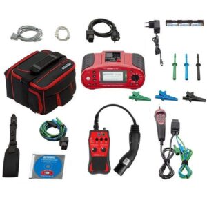 Benning IT 130 Installatietester + EV 3-2 Adapter – complete kit voor EV-laadpaalinspectie