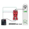 Benning IT 130 Installatietester + EV 3-2 Adapter – complete kit voor EV-laadpaalinspectie