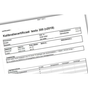 Testo 300 black editon All-in servicecontract