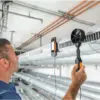 Testo 400 Stromingsset met hittedraad-sonde